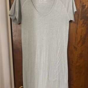 Women's Light Gray T-shirt dress
